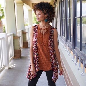 Matilda Jane Teach Me Tunic Tank - S